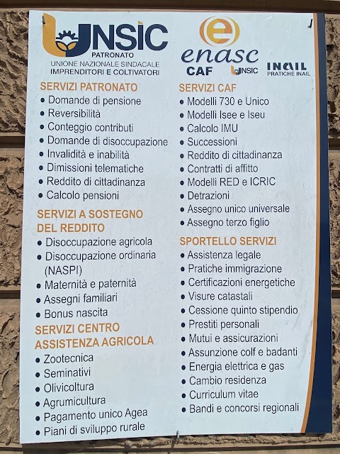 CAF VOLTRI - CENTRO ASSISTENZA FISCALE- PATRONATO ENASC UNSIC