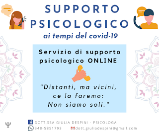 Dott.ssa Giulia Despini - Psicologa