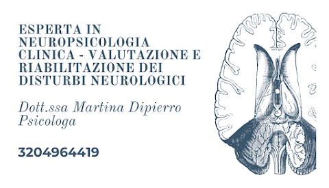 Dott.ssa Martina Dipierro - Psicologa specialista in Neuropsicologia Clinica