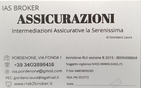 Ias Broker di Assicurazioni Intermediazioni Assicurative la Serenissima di G. L.