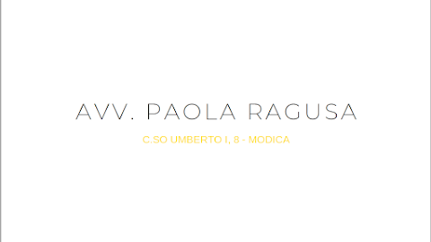 Avv. Paola Ragusa