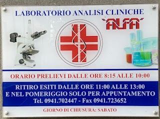 Laboratorio Analisi Cliniche Alfa di Lanza Volpe