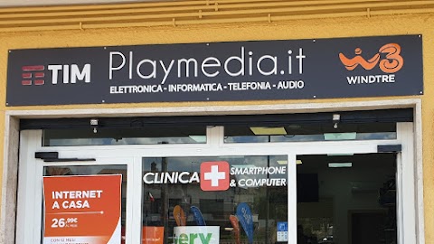 PLAYMEDIA- Vendita e riparazioni smartphone, computer, cellulari e tablet di Carmine Capozucco. Centro windtre tim tiscali