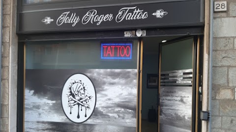 Jolly Roger tattoo shop