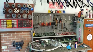 Daniele Landoni riparazione biciclette