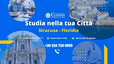 Università Siracusa Unicusano | Corsi di Laurea Triennali Magistrali | Master