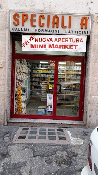 **Felice minimarket **Specialita alimentare, fruttaverdure e casalinghe