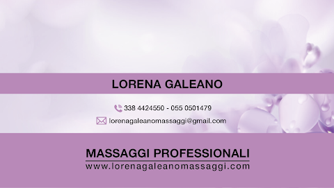 Lorena Galeano Massaggi Professionali