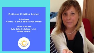 Dott.ssa Cristina Aprico Psicologa esperta in Neuropsicologia Clinica