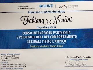 Psicologa Dott.Ssa Fabiana Nicolini - Bologna