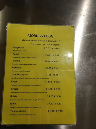 Mordi & Fuggi Pizzeria Rosticceria con forno a legna e consegna a domicilio