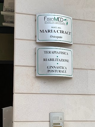 FisioMed - Osteopatia Fisioterapia D.ssa Ciraci’ Maria