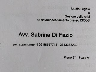 Studio Legale Avv. Sabrina Di Fazio