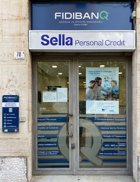 Agenzia Sella Personal Credit - FidibanQ S.r.l. - Prestiti Personali e Cessioni del Quinto