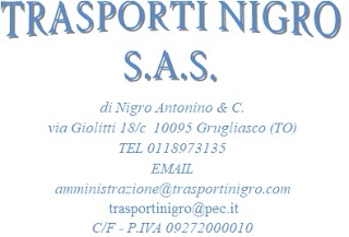 TRASPORTI NIGRO SAS DI NIGRO ANTONINO & C