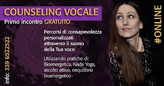 Counseling Bioenergetico, Canto, Voice Therapy