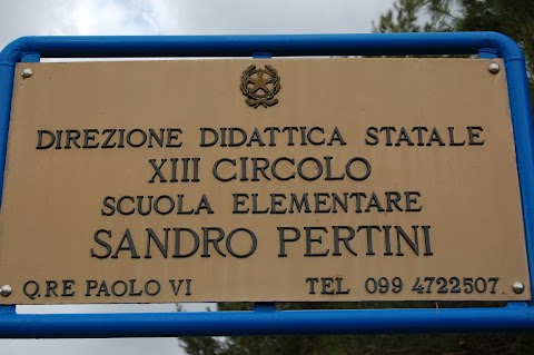 XIII Circolo Didattico "Sandro Pertini" - scuola primaria e per l'infanzia