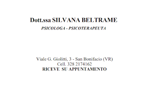 Dott.ssa Beltrame Silvana - Psicologa e Psicoterapeuta