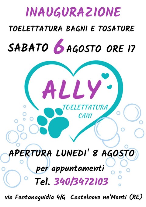 ALLY TOELETTATURA CANI