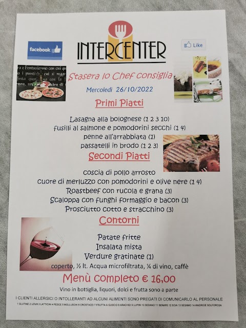 Intercenter | Sushi - Ristorante e Pizzeria