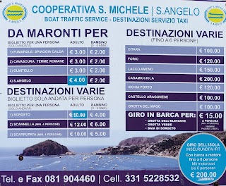 Taxi del mare - Taxi boat Maronti