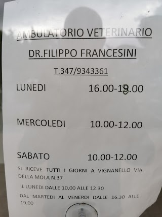 Ambulatorio veterinario Dr. Filippo Francesini