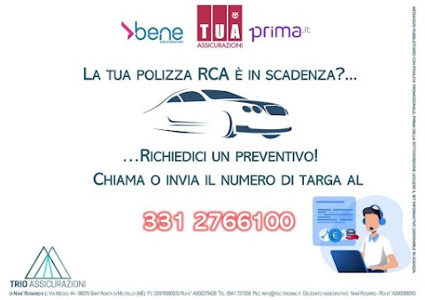 Trio Assicurazioni - Polizza RCA Assicurazione Auto Infortuni Vita Casa