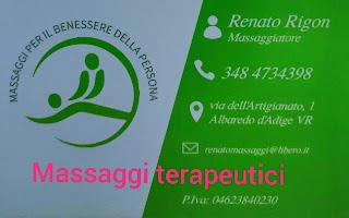 Renato Rigon massaggi terapeutici per il benessere della persona