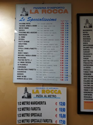 Pizzeria Da Asporto La Rocca