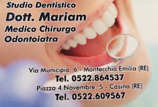 Studio Dentistico Dr. Mariam Feissal Medico Chirurgo Odontroiatra