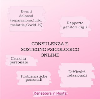 Benessere in Mente - Studio di Psicologia - Dr.ssa Francesca Atzori