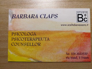 Dott.ssa Barbara Claps Psicologa Psicoterapeuta - Studio Bc