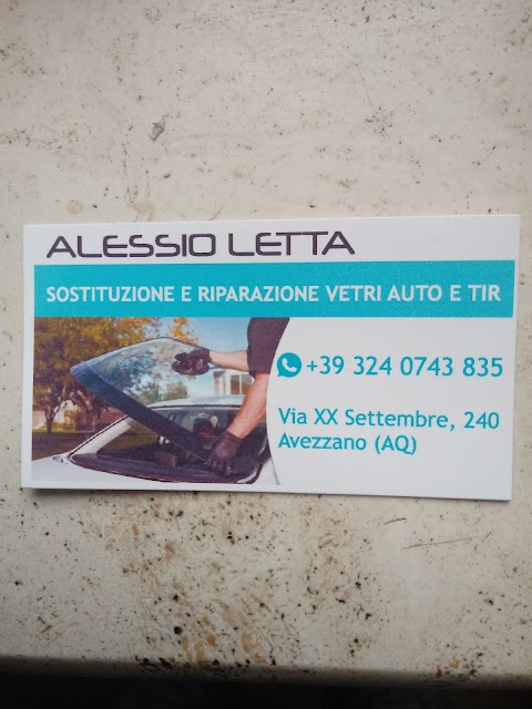 Sostituzione vetri auto Avezzano