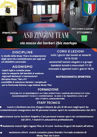 Zingoni Team Combat Sport School