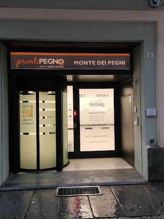 ProntoPegno - Il Monte dei Pegni del Gruppo Banca Sistema