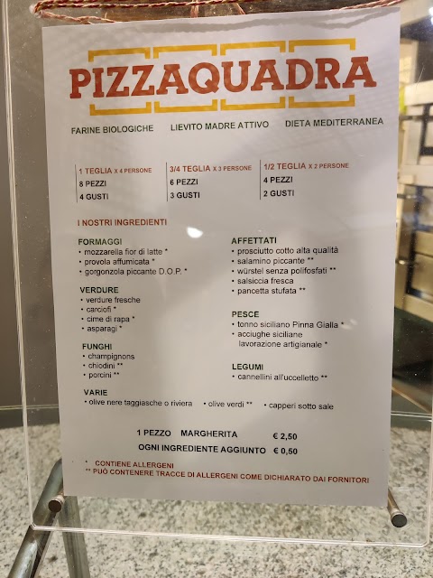 Pizza Quadra