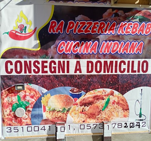 R.A PIZZERIA KEBAB CUCINA INDIANA MONTALE