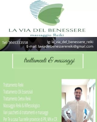 La Via del Benessere Massaggio Reiki