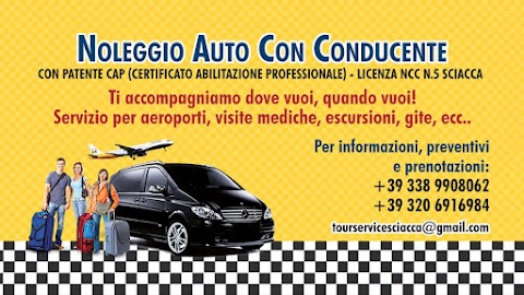 Tourservice sciacca simil taxi noleggio con conducente