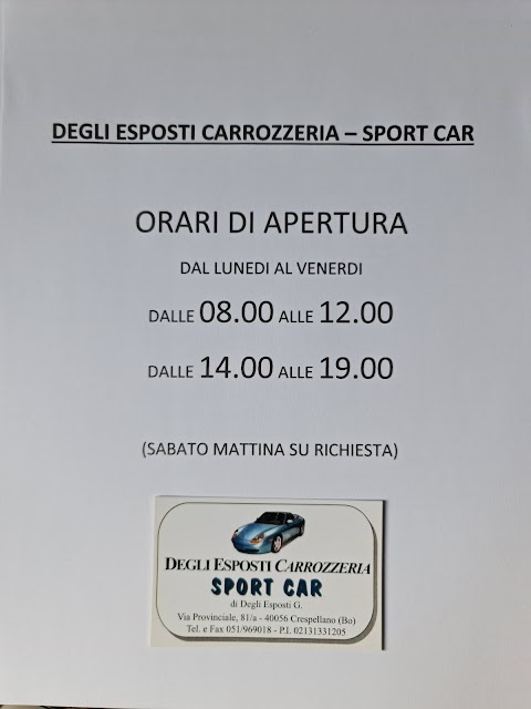 Carrozzeria Degli Esposti Sport Car