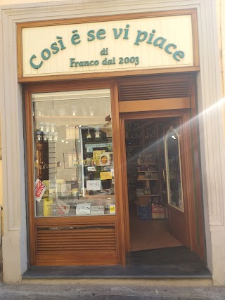 Cosi' E' Se Vi Piace