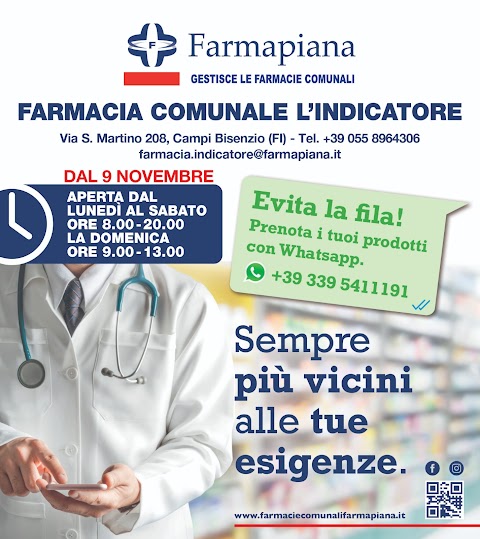 Farmacia Comunale Farmapiana Indicatore - Apoteca Natura