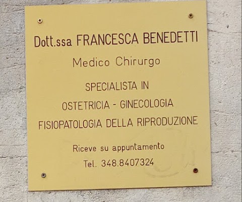 Dr.ssa Francesca Benedetti