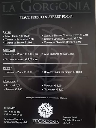 La Gorgonia - Pesce fresco e Street Food