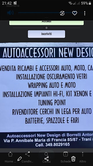 Autoaccessori new design