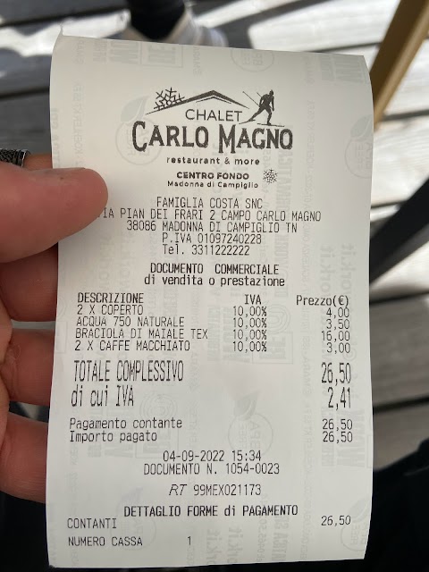 Chalet Carlo Magno