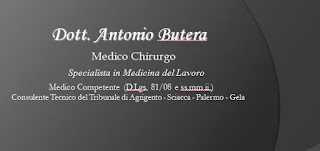 Dott. Antonio Butera - Specialista in Medicina del Lavoro