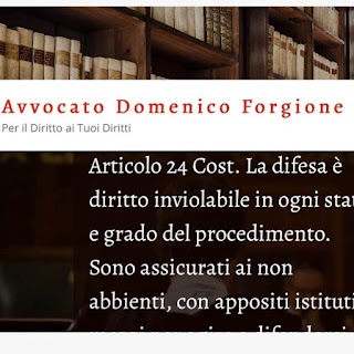 Studio Legale - Avv. Domenico Forgione