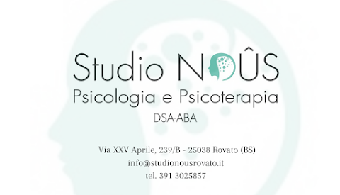Studio Nous - Psicologia e Psicoterapia DSA ABA