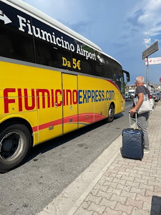 Partenza Bus Fiumicino Express - Aeroporti di Roma